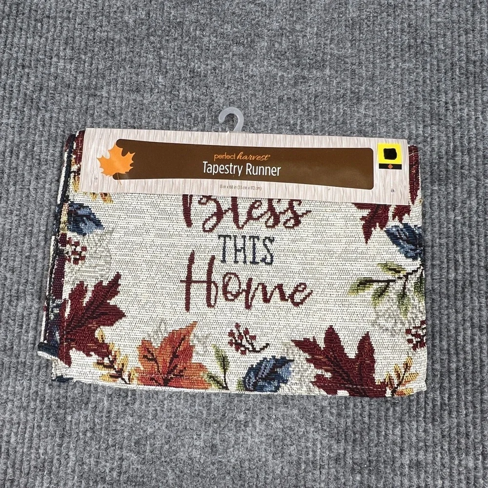Harvest‎ Tapestry Table Runner 68